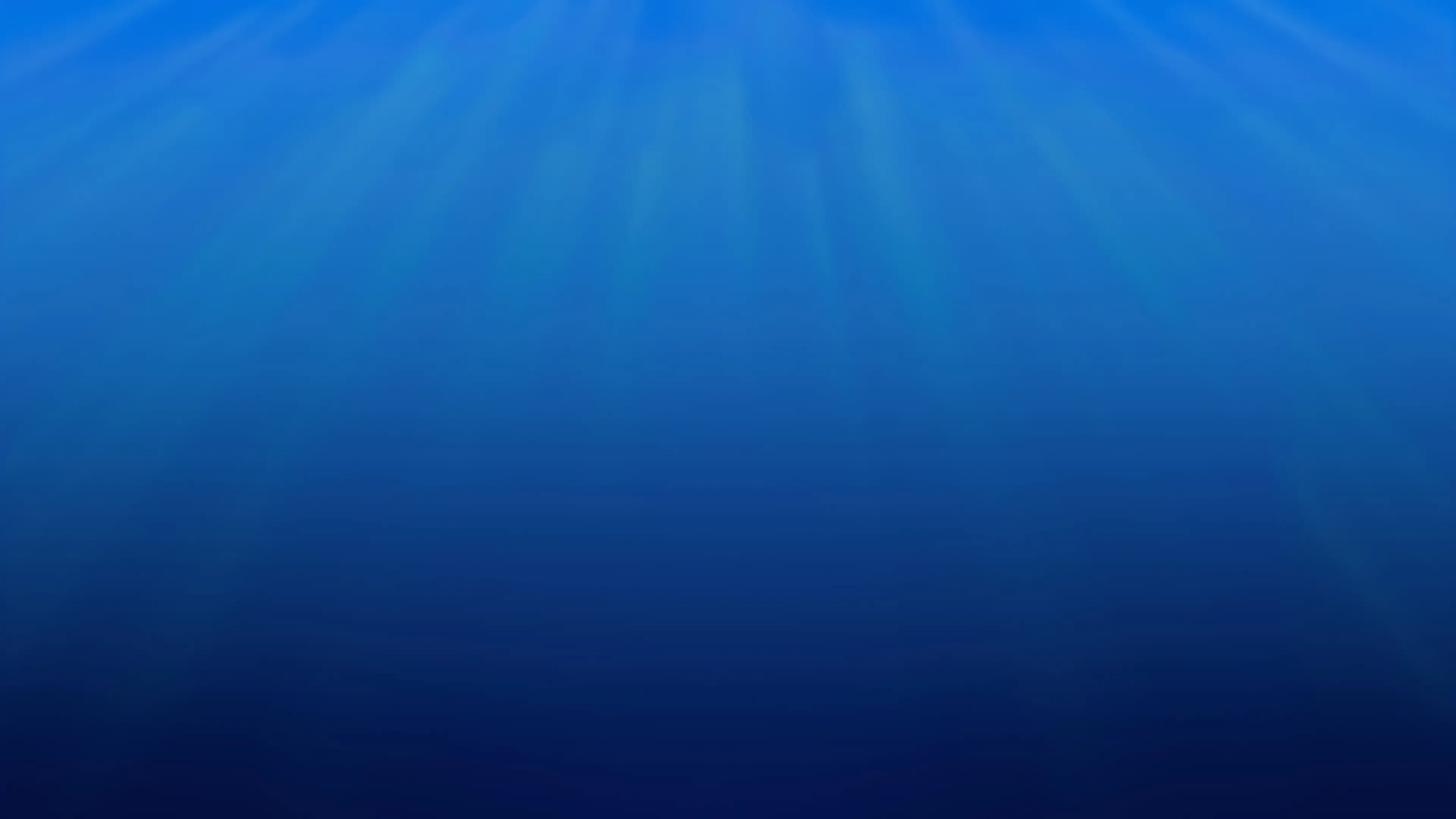 Abstracte blauwe achtergrond met een verloop van helder naar donkerder blauw.