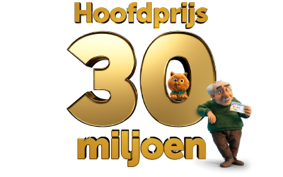 Hoofdpijs van 30 miljoen met een man en een schattig dier